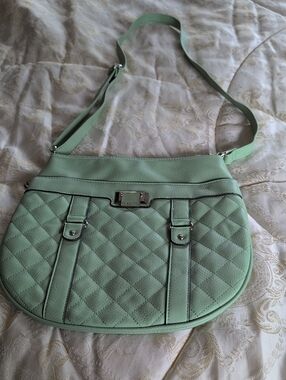 Sage Green Adjustable Shoulder Strap Purse